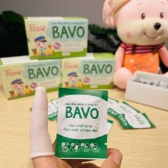 Gạc răng miệng có dung dịch Bavo (30 gói)