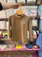 Áo giữ nhiệt cổ 3 phân cho bé, chất zip lông