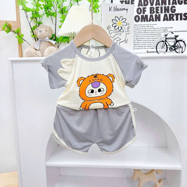 Bộ ngắn tay trẻ em Baby Three chất thun lạnh cực đẹp