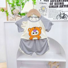 Bộ ngắn tay trẻ em Baby Three chất thun lạnh cực đẹp