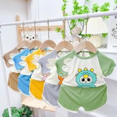 Bộ ngắn tay trẻ em Baby Three chất thun lạnh cực đẹp