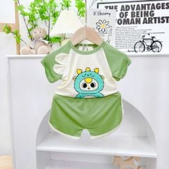 Bộ ngắn tay trẻ em Baby Three chất thun lạnh cực đẹp
