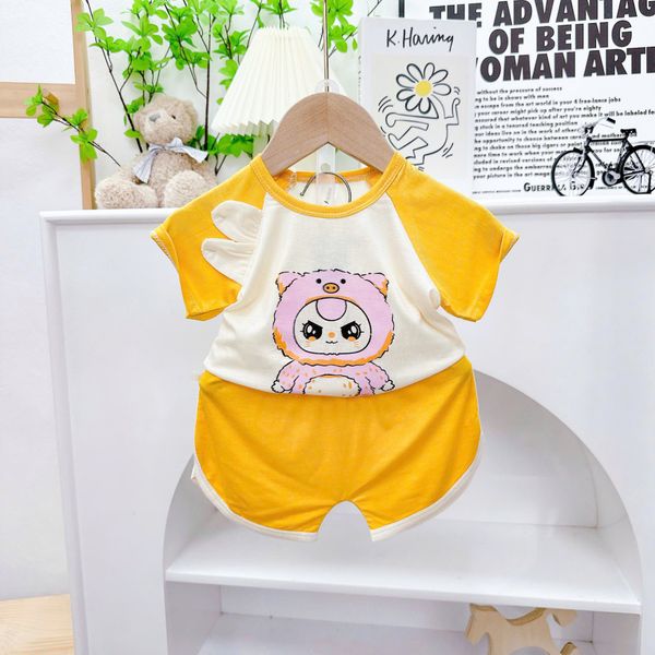 Bộ ngắn tay trẻ em Baby Three chất thun lạnh cực đẹp