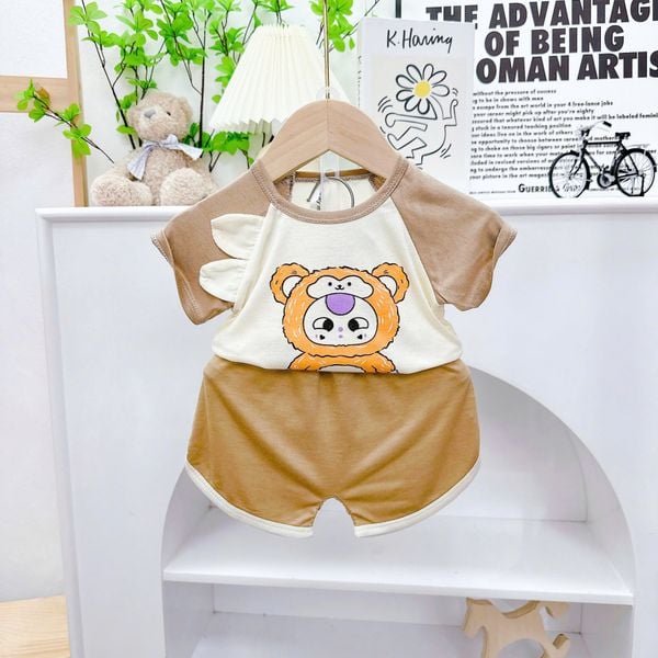 Bộ ngắn tay trẻ em Baby Three chất thun lạnh cực đẹp