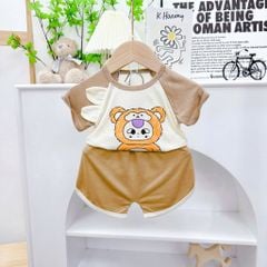 Bộ ngắn tay trẻ em Baby Three chất thun lạnh cực đẹp