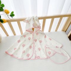 Áo choàng chống nắng cho bé (Tặng kèm mũ chống giọt bắn)