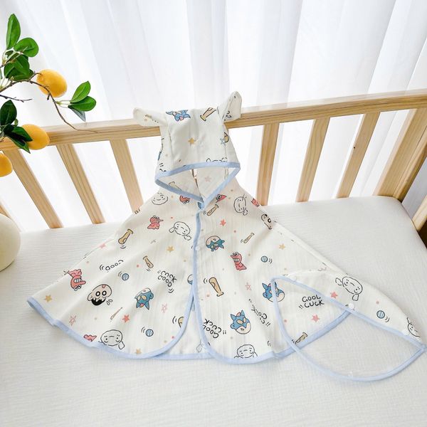 Áo choàng chống nắng cho bé (Tặng kèm mũ chống giọt bắn)