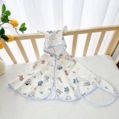 Áo choàng chống nắng cho bé (Tặng kèm mũ chống giọt bắn)