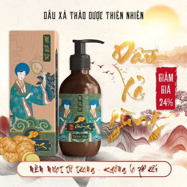 Dầu xả gừng Bách Thảo Tập