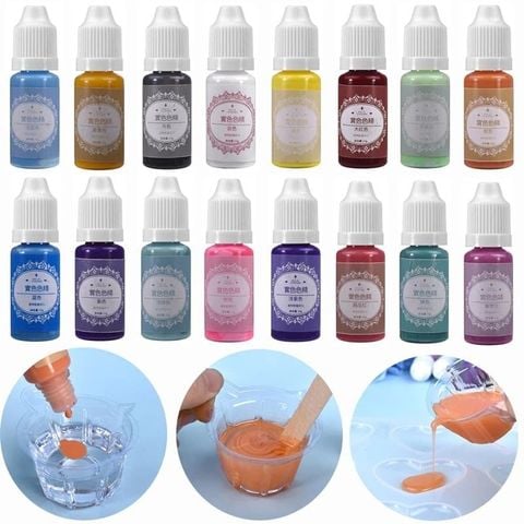  Màu Pha Resin Dạng Đục -  Resin Epoxy, Resin UV Cao Cấp - Nhiều màu 