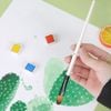 Cọ Vẽ Màu Acrylic, Màu Nước, Cọ Vẽ Sơn Dầu Chuyên Nghiệp Đầu Oval