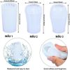 Khuôn Silicone Làm Bình Hoa, Khuôn Silicone Làm DIY Thủ Công Bình Hoa Trang Trí Nhà