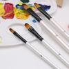 Cọ Vẽ Màu Acrylic, Màu Nước, Cọ Vẽ Sơn Dầu Chuyên Nghiệp Đầu Oval