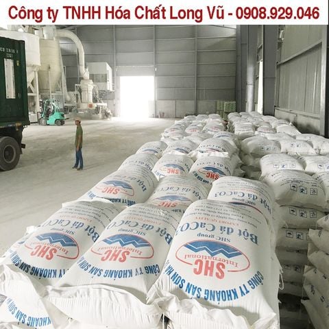  Bột đá CaCO3 1KG Chất Độn - Phụ Gia - Composite 