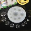 Khuôn Silicon Nửa Khối Cầu Làm Phụ Kiện Resin Handmade