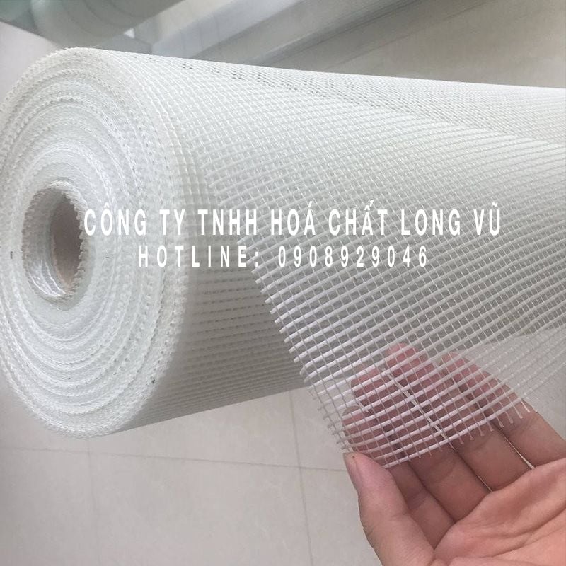 Sợi Thuỷ Tinh Dạng Lưới Chống Thấm, Gia Cố Kết Cấu, Chống Nứt Nhiều Loại Size 2x2, 2.5x2.5, 3x3, 5x5
