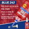 Keo Khoá Ren, Keo Dán Ren 243, Keo Khóa Ren Ốc, Bulong Chống Dầu Chịu Lực Nhanh Cho Tất Cả Các Ren Kim Loại ( 50ML )