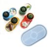 Khuôn Silicon Hình Oval Làm Dĩa, Khay Nhỏ Dùng Trong Sáng Tạo Thủ Công Handmade