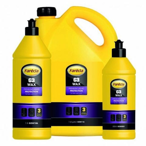  XI ĐÁNH BÓNG Ô TÔ, EPOXY, SƠN BƯỚC 3 - Farecla G3 Wax – G3W106 (NK ANH)  [ 1 LÍT ] 