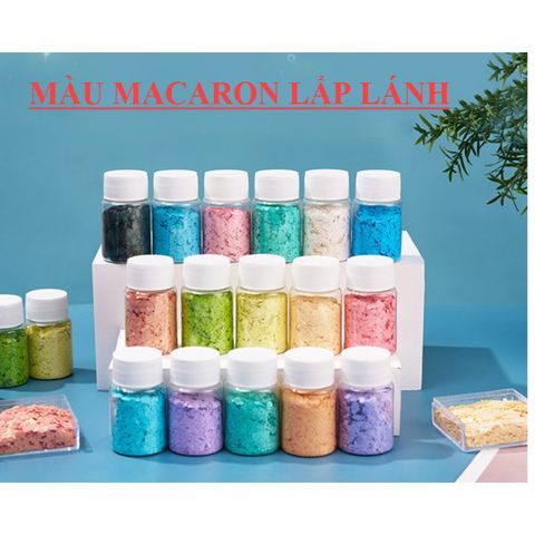  Kim Sa Lấp Lánh Hình Lục Giác, Màu Macaron lấp lánh trang trí nail, làm thủ công hanmade 