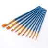Cọ Vẽ Acrylic, Set 10 Cọ Vẽ Tranh Cao Cấp, Vẽ Tranh Sơn Dầu, Tô Màu Tượng