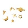 Bộ phụ kiện 7 chi tiết trang trí họa tiết vũ trụ dùng trang trí trang sức