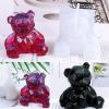 Khuôn Silicon Khối 3D Gấu Teddy