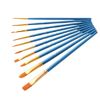 Cọ Vẽ Acrylic, Set 10 Cọ Vẽ Tranh Cao Cấp, Vẽ Tranh Sơn Dầu, Tô Màu Tượng