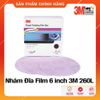 Nhám Đĩa Film 6 inch 3M 260L ( P600, P800, P1000, P1200, P1500)