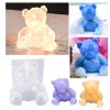 Khuôn Silicon Khối 3D Gấu Teddy