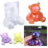 Khuôn Silicon Khối 3D Gấu Teddy