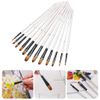Cọ Vẽ Màu Acrylic, Màu Nước, Cọ Vẽ Sơn Dầu Chuyên Nghiệp Đầu Oval