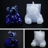 Khuôn Silicon Khối 3D Gấu Teddy