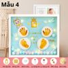 Bộ In Dấu Chân Tay Cho Bé, In Dấu Chân Tay Bé Sơ Sinh, Lưu Giữ Khoảnh Khắc An Toàn Cho Bé