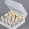 10 Đầu Nỉ Đánh Bóng Mini Cán 3mm, Đánh Bóng Trang Sức Resin