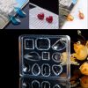 Khuôn Silicone Hình Học Làm Mặt dây chuyền - Bông tai -Trang Sức Thủ Công Nghệ Thuật