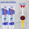 COMBO 3 TUÝT Keo Vá Tường Chống Thấm, Trám Trét Vết Nứt Khe Hở Tường, Chống Mốc Ẩm Làm Tường Trắng Sáng - Tuýp 250g