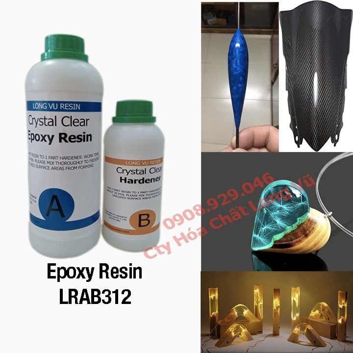 Resin Epoxy Đổ Bàn, Vẽ Cá 3D, Phủ Khoen Chỉ Đồ Câu, Ốp Carbon fiber, Đổ Khuôn Handamade..