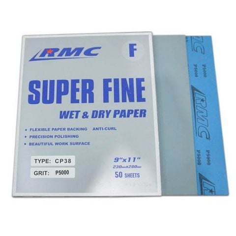  Xấp 5 Tờ Giấy Nhám Nhật RMC CP38 Đánh Bóng Epoxy, Gỗ, Ô tô  (CN Nhật Bản) Giá Tốt 