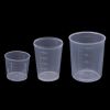 Bộ 3 cốc nhựa đo lường thể tích 100ml, 50ml, 30ml
