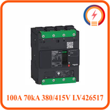  MCCB 4P 100A 70kA 380/415V LV426517 Schneider 