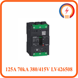  MCCB 3P 125A 70kA 380/415V LV426508 Schneider 