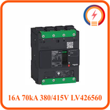  MCCB Compact 4P 16A 70kA 380/415V LV426560 Schneider 