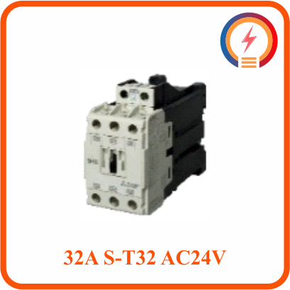  Công Tắc Tơ 32A S-T32 AC24V  Mitsubishi 