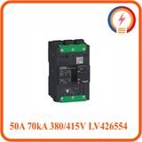  MCCB 3P 50A 70kA 380/415V LV426554 Schneider 
