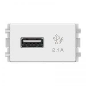  Ổ Sạc UBS 2.1A Đơn Size S 8431USB_WE / 8431USB_SZ Zencelo A Schneider 