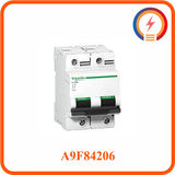  MCB 2P 6A 10kA (IC60H) A9F84206 Schneider 