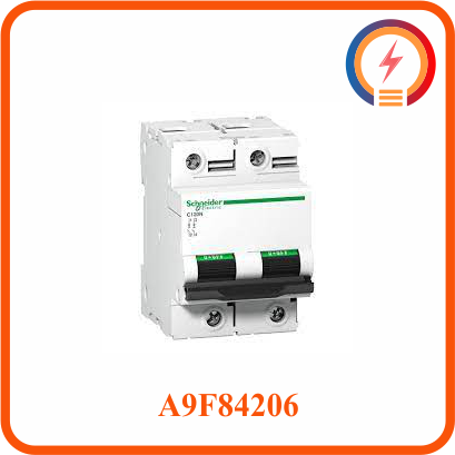  MCB 2P 6A 10kA (IC60H) A9F84206 Schneider 