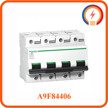  MCB 4P 6A 10kA (IC60H) A9F84406 Schneider 