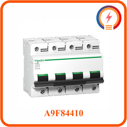  MCB 4P 10A 10kA (IC60H) A9F84410 Schneider 